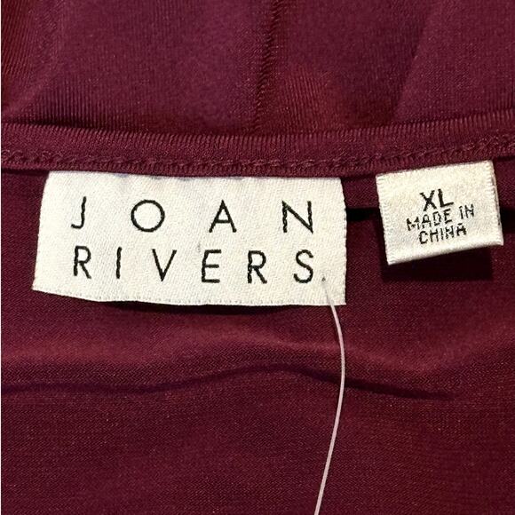 Joan Rivers NWOT Women Size XL Long Sleeve Embellished Sequins Hem Plumb Tunic - Picture 10 of 12